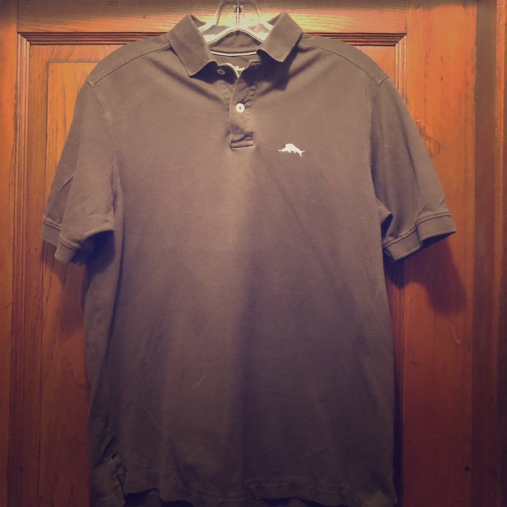 Tommy Bahama Brown men’s Polo (Men’s small)
